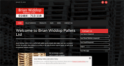 Desktop Screenshot of pallets-uk.co.uk