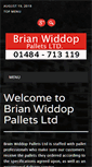 Mobile Screenshot of pallets-uk.co.uk